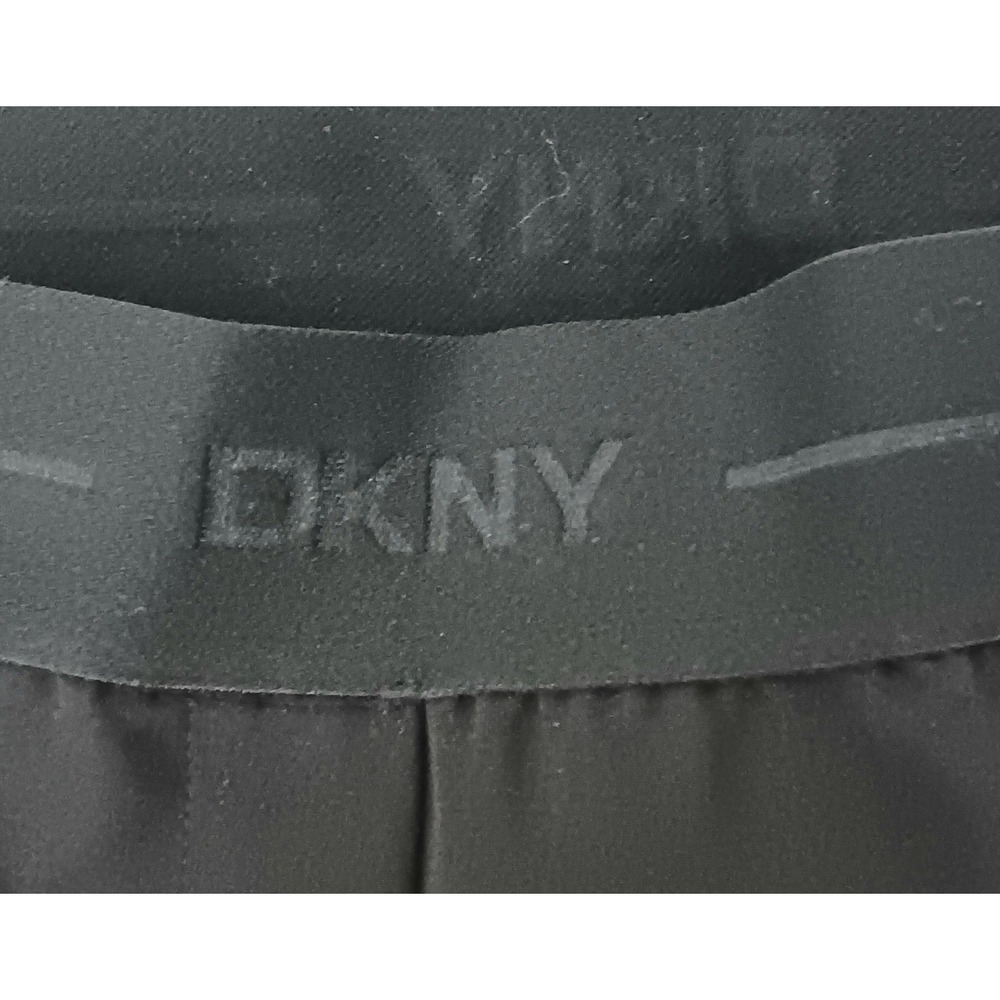 DKNY The Essex Pant Women's Size L Slim Leg Pullon Stretch Waist Ankle Black NEW - Picture 7 of 16